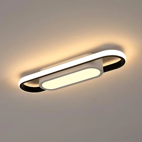Offerta a tempo: Riserva Plafoniera LED 30W, Rettangolare 3000K Bianco Caldo, 40cm - 0.00% da 29.98 € a 29.98 €