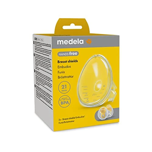 Zeitlich begrenztes Angebot: Medela Hands-Free Brusthauben, 2 x Brusthauben, BPA-frei, Zubehör für Hands-Free Milchpumpe, Zubehör für Hands-Free Auffangschalen von 24.00 € auf 24.00 € (0.00% Rabatt)