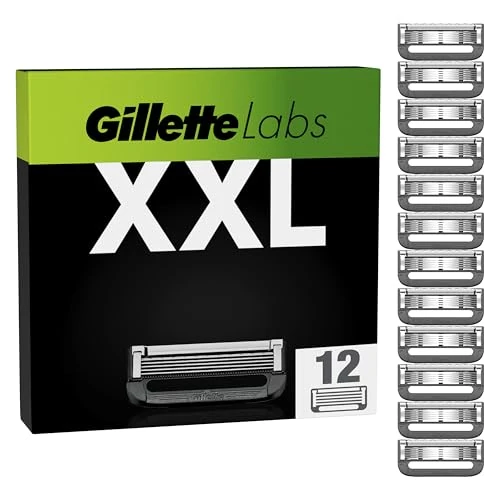 Oferta limitada: Gillette Labs Recambios Para Máquinas De Afeitar, Compatibles Con GilletteLabs Con Barra Exfoliante Y Heated Razor, 12 Recambios de 46.00 EUR a 46.00 EUR (ahorro 0%)