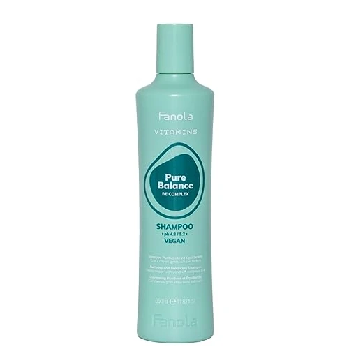 Limited offer: Fanola Pure Balance Anti Dandruff Scalp Shampoo for Men & Women - Purifying Scalp Treatment with B & E Vitamins - Shampoo for Oily Hair & Itchy Skin - Cleansing & Balancing Treatment (350 ml) from 18.87 EUR to 18.87 EUR (save 0%)