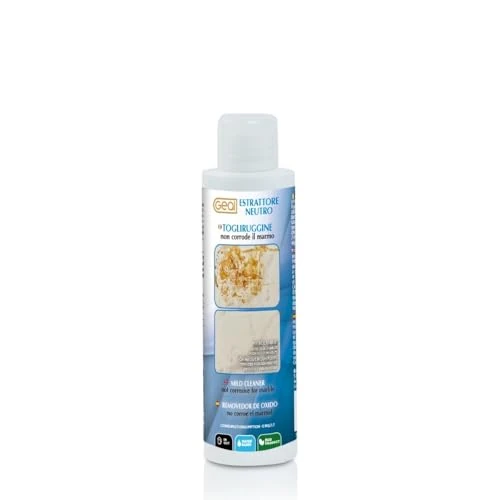 Offerta a tempo: GEAL ESTRATTORE TOGLIRUGGINE. Rimuove Macchie di Ruggine da Pavimento e Rivestimenti anche in Marmo. 100ML - 43% da 14.81 € a 8.40 €