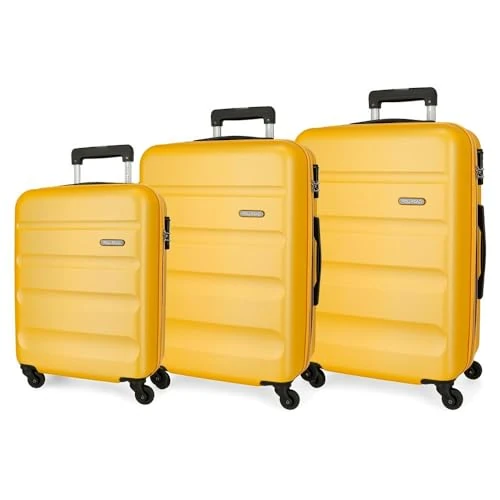 Limited-time offer: Roll Road Flex, Ochre, standard size, Set of 3 suitcases from $208.31 to $208.31 (save 0.00%)