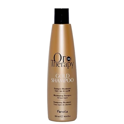Fanola Orotherapy, Shampoo Illuminante Per Tutti I Tipi Di Capelli, 350 ml
