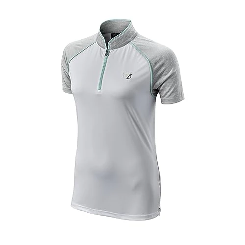 Offerta a tempo: Wilson Polo da Donna con Cerniera, Bianco/Verde, XL Uomo - 0.00% da 45.00 € a 45.00 €