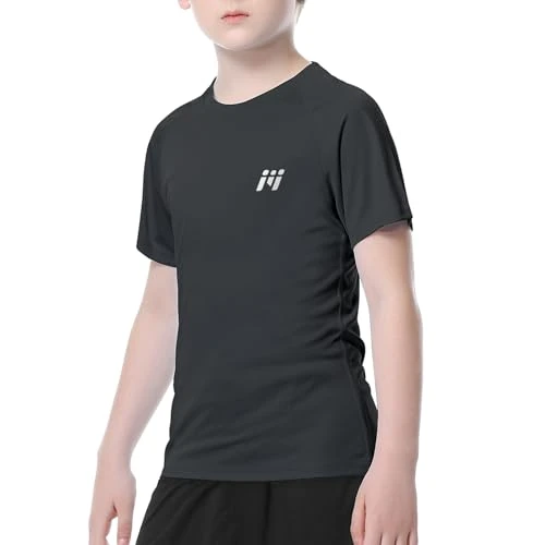 Offerta a tempo: MEETWEE Boy Girl Rash Vest Short Sleeve Costumi da Bagno Rash Guard Top Sun UV Protection UPF 50+ Costumi da Bagno Kid - 14% da 13.80 € a 11.83 €