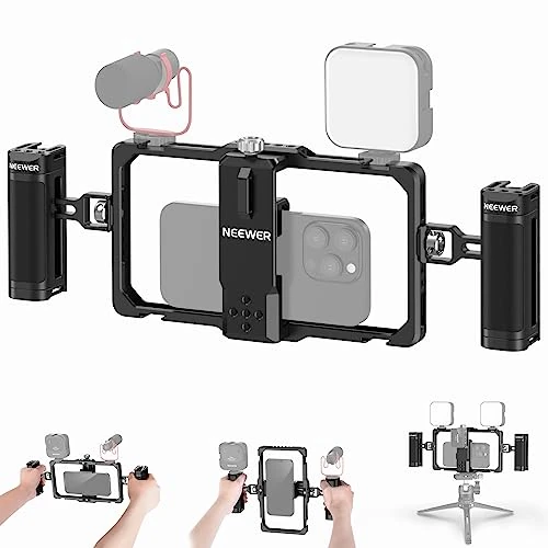 Limited-time offer: NEEWER Upgraded Phone Rig Vlogging Kit, Video Stabilizer, PA009 from 66.99 £ to 66.99 £ (save 0.00%)