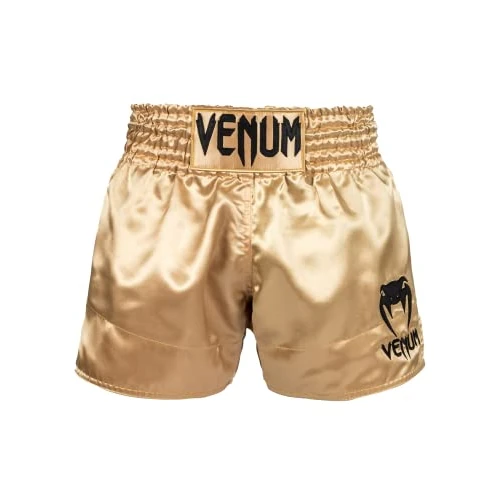 Limited-time offer: Venum, Classic Muay Thai Shorts, Men's, M, Gold/Black from 35.20 £ to 35.20 £ (save 0.00%)
