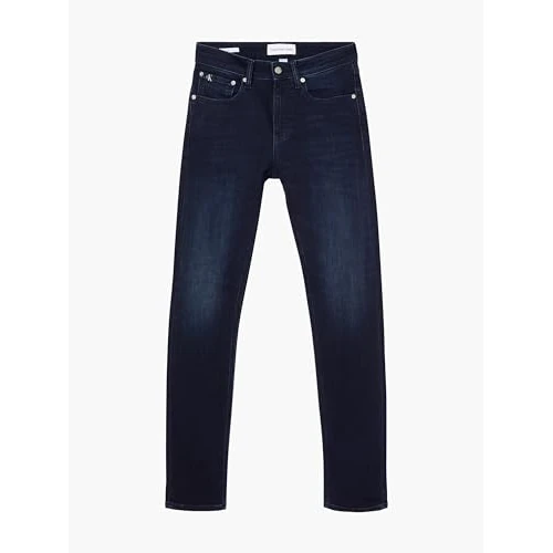 Calvin Klein Vaqueros Hombre Skinny Algodón Elástico, Azul (Denim Dark), 28W/32L