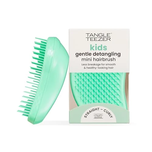 Offerta a tempo: Tangle Teezer Mini Original Hairbrush - Spazzola per Capelli bagnati e asciutti - Districante per Tutti i Tipi di Capelli - Spazzola da viaggio perfetta per bambini - Verde Paradiso - 27% da 13.50 € a 9.80 €