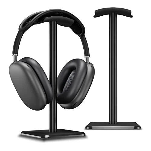 Zeitlich begrenztes Angebot: Alyvisun Headset Halterung [Gewichteter Fuß & höhere Höhe] Kopfhörer Atänder, Universeller Headset Ständer für alle Gaming-Headsets/Desktop-Kopfhörer(schwarz) von 10.18 € auf 10.18 € (0.00% Rabatt)