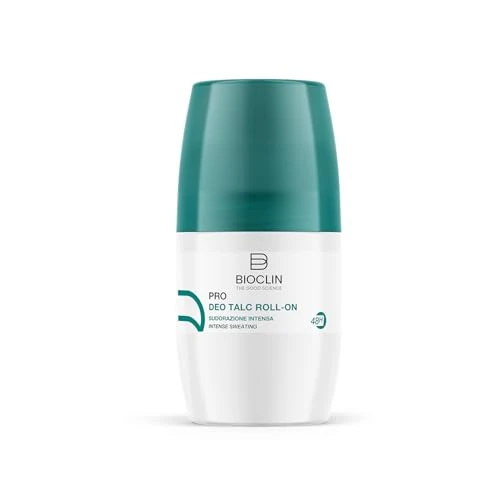 Offerta a tempo: BIOCLIN Deo Pro Talc Roll-on – 50 ml – Deodorante Senza Alcol Ideale per Sudorazione Intensa e Pelli Sensibili – 48h di Protezione – Piacevole profumazione talcata - 36% da 11.59 € a 7.38 €