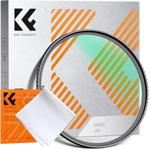 Limited-time offer: K&F CONCEPT 49mm UV Filter Ultra Slim Japan Optics Multi Coated Ultraviolet Protection Lens Filter with Cleaning Cloth (Nano-K Series) from 8.99 £ to 8.99 £ (save 0.00%)