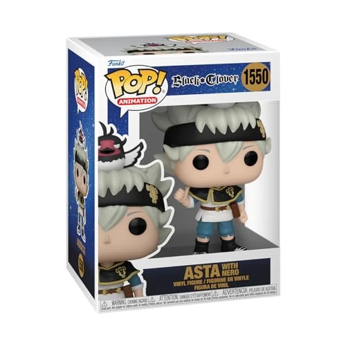 Tijdelijke aanbieding: Funko POP! Animation: Black Clover - Asta With Nero - Verzamelbaar Vinyl Figuur - Cadeau Idee - Officiële Merchandise -Anime Fans - Model Figuur voor Verzamelaars en Display van 16.00 € naar 15.10 € (6% korting)