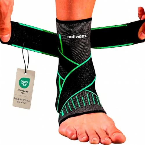 Offerta a tempo: NativoDex Cavigliera Sportiva per Distorsione, Tutore Ortopedico - 0.00% da 16.99 € a 16.99 €