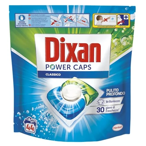 Offerta a tempo: Dixan Power Caps Classico, Detersivo Lavatrice in Capsule — 28% da 15,59 € a 11,27 €