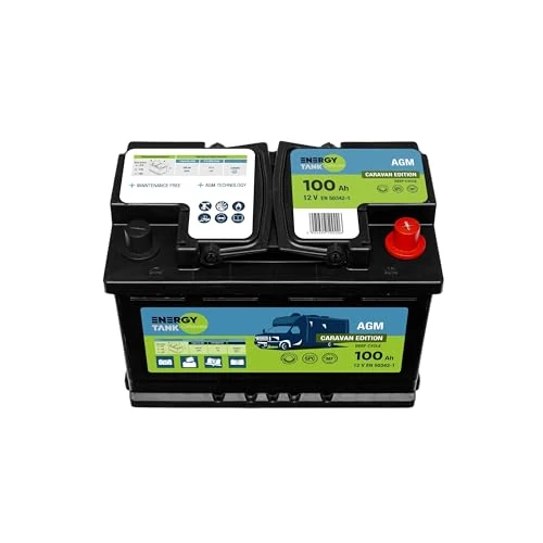 Zeitlich begrenztes Angebot: Solar Batterien 12v AGM | Batterie Wohnmobil Gel | Akku 12v Versorgungsbatterie 100Ah Wohnmobil Gelbatterie Akku Mover Batterie von 155.00 € auf 155.00 € (0.00% Rabatt)