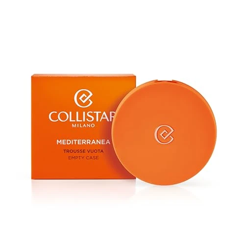 Offerta a tempo: Collistar Trousse Vuota, Ricaricabile, Compatibile con Refill Mediterranea Fondotinta Compatto Solare SPF15 - 31% da 9.00 € a 6.24 €