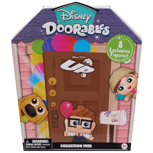 Just Play Pacchetto Disney Doorables NEW Up Collector, confezione a sorpresa con personaggi collezionabili, giocattoli per bambini dai 5 anni in su di Amazon Exclusive