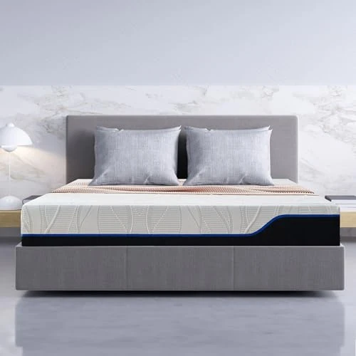 Classic Brands Memory Foam Mattress, White, 180 x 200 cm