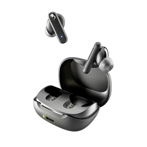 Oferta limitada: Skullcandy Smokin' Buds Auriculares In-Ear Inalámbricos, 20 h de Autonomía, 50% de Plásticos Renovables, Micrófono, Compatibles con iPhone Android y Dispositivos Bluetooth - Negro de 34.99 € a 24.99 € (ahorro 29%)