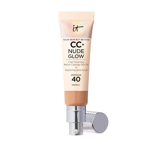 Begrenztes Angebot: CC+ NUDE GLOW lightweight foundation + glow serum SPF40#medium tan 32 ml von 48.00 EUR auf 27.00 EUR (Rabatt 44%)