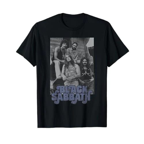 Offerta a tempo: Black Sabbath Foto Ufficiale B&W Band Maglietta - 15% da 26.99 € a 22.94 €