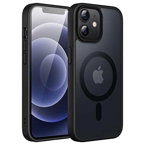 Offerta a tempo: JETech Cover Magnetica Opaca per iPhone 12/12 Pro, Nero - 0.00% da 13.99 € a 13.99 €
