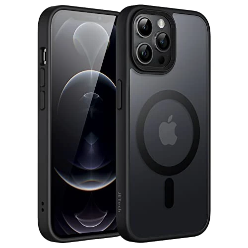 Offerta a tempo: JETech Cover Magnetica Opaca per iPhone 12 Pro Max, Nero - 0.00% da 13.99 € a 13.99 €