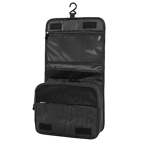 Offerta a tempo: AiQInu Beauty Case da Viaggio, Borsa da toilette da viaggio per Donna Uomo,impermeabile Beauty Case con Gancio per Appendere per Organizzare Oggetti Personali Accessori - 0.00% da 10.59 € a 10.59 €
