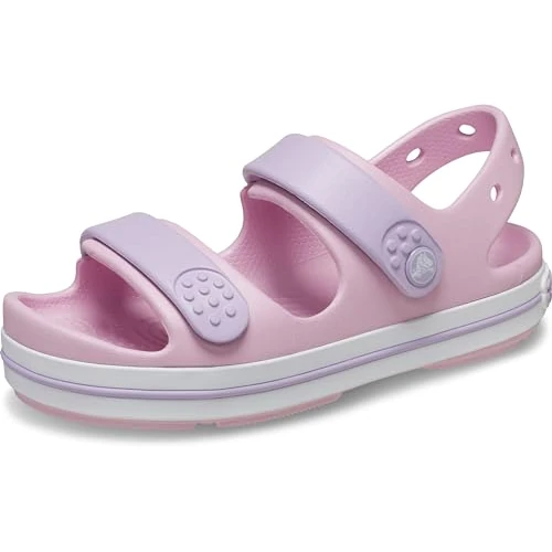 Crocs Crocband Cruiser Sandal T, Sandalias Unisex niños, Ballerina Lavender, 22/23 EU