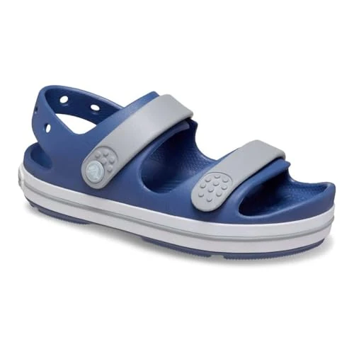 CROCS Crocband Cruiser Sandal T Uniseks - dzieci Sandał, Bijou Blue/Light Grey, 25-26