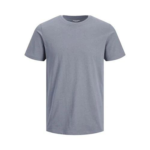 Offerta a tempo: Jack & Jones Maglietta da Uomo con Scollo Rotondo in Tinta Unita - 34% da 14.99 € a 9.92 €