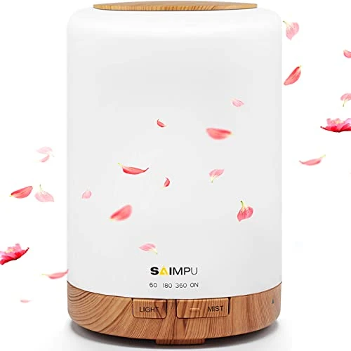 Offerta a tempo: Diffusore di aromi, 300 ml, silenzioso, umidificatore ad ultrasuoni, diffusore di oli profumati, spegnimento automatico, con 7 colori LED, senza BPA, per aromaterapia, per stanze, ufficio, yoga, spa, - 28% da 31.72 € a 22.85 €