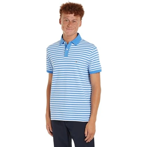 Tommy Hilfiger Polo de Manga Corta Hombre 1985 Regular Fit