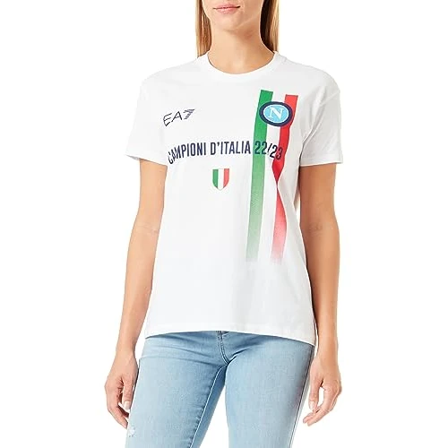 Tijdelijke aanbieding: SSC NAPOLI CELEBRATIVE T-shirt Italiaanse kampioenen 22/23, kind van 25.00 EUR naar 25.00 EUR (korting 0%)