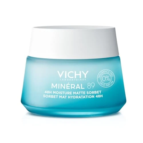 Offre limitée : Vichy, Minéral 89, Crème Riche Boost Visage, Hydratation 72H, Enrichie en Acide Hyaluronique & Squalane, Pour Peaux Sèches, 50 ml de 21.89 € à 21.89 € (0.00% de remise)