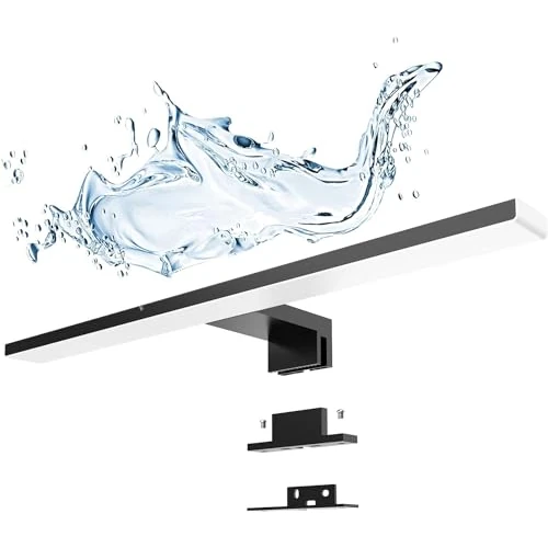 Limited-time offer: Aogled Bathroom Mirror Wall Light 40 cm 820LM 230V Neutral White 4000K Bathroom Mirror Lighting Waterproof IP44 Lamp, Multifunction from 25.18 £ to 25.18 £ (save 0.00%)
