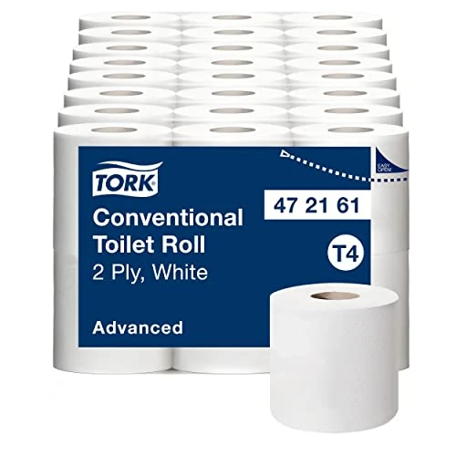 Oferta limitada: Tork Rollo de Papel Higiénico Convencional Blanco T4 Advanced 2 Capas 48 x 200 Hojas 472161 de 58.41 € a 58.41 € (ahorro 0.00%)