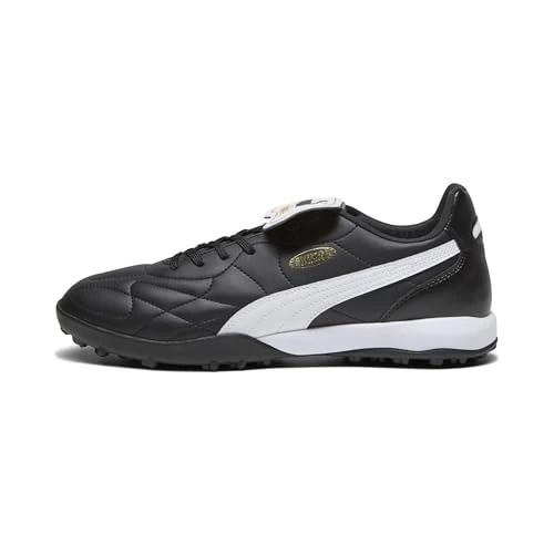 Oferta ograniczona: PUMA Unisex King Top Tt buty piłkarskie, Puma Black PUMA White PUMA Gold, 40.5 EU z 459.36 PLN na 459.36 PLN (zniżka 0%)