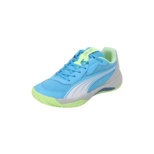 Oferta limitada: PUMA Nova Court, Tennis Shoe Unisex Adulto, Luminous Blue White-Glacial Gray, 46 EU de 79.95 EUR a 67.25 EUR (ahorro 16%)