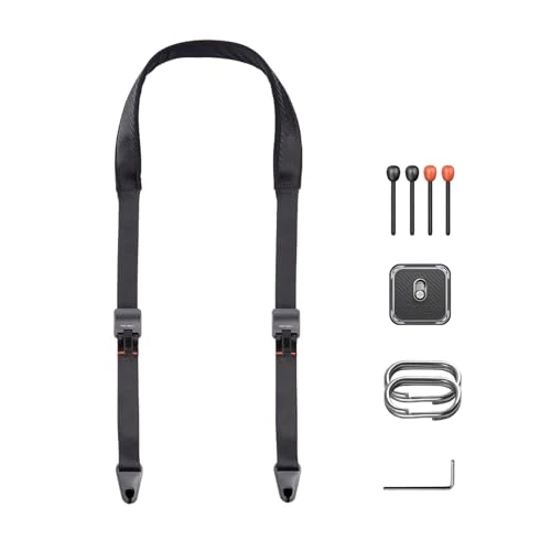 Limited-time offer: PGYTECH Camera Shoulder Strap Quick Release Wide Camera Straps for Photographers 110-152 CM Adjustable Camera Neck Strap for DSLR SLR (Night Black) from 39.95 £ to 39.95 £ (save 0.00%)