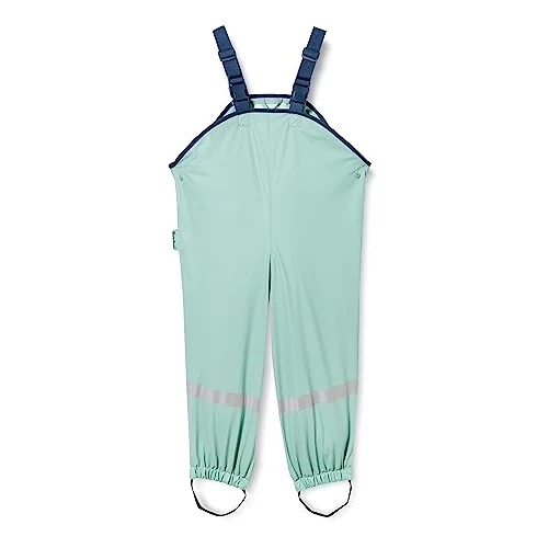 Offerta a tempo: Playshoes Pantaloni fango, salopette antipioggia, fodera in pile, Pantaloni antipioggia antivento e impermeabili Unisex - Bambini e ragazzi, verde pastello, 80 - 0% da 22.90 € a 22.90 €