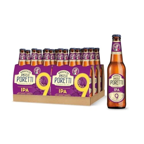 Offerta a tempo: Birrificio Angelo Poretti Birra 9 Luppoli IPA con Luppoli Agrumati — 21% da 27,92 € a 21,99 €