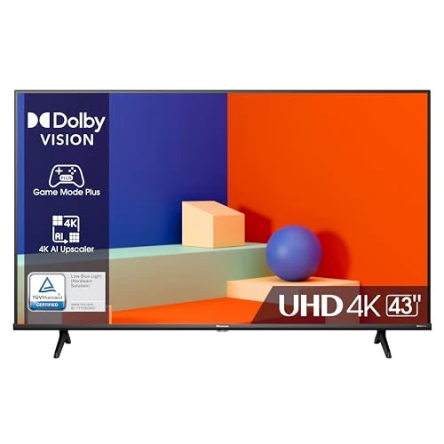 Hisense 43E63KT Téléviseur LED 43 Pouces UHD 4K Smart TV
