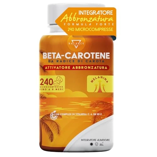 Oferta limitada: ACELERADOR BRONCEADO - 240 COMPRIMIDOS (Suministro para 8 Meses) | Betacaroteno Capsulas Bronceado | Pastillas Sol | Betacaroteno Fuerte, de Extracto de Zanahoria | 100% Natural de 11.99 € a 11.99 € (ahorro 0.00%)