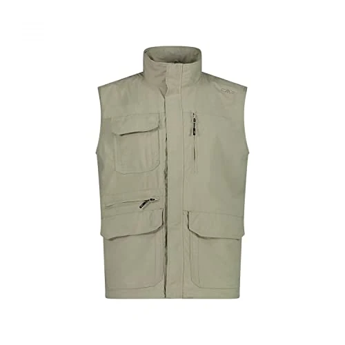 Oferta limitowana: CMP Męska kamizelka outdoorowa z wieloma kieszeniami - 30T6657 (IT, numer, 52, regularna, piaskowa) z 567.00 zł na 154.51 zł (oszczędź 72.75%)