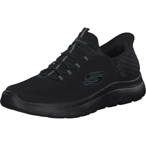 Oferta limitada: Skechers Hombre Summits High Range Slip-On, Black Mesh/Trim, 45 EU de 84.95 € a 56.95 € (ahorro 33%)