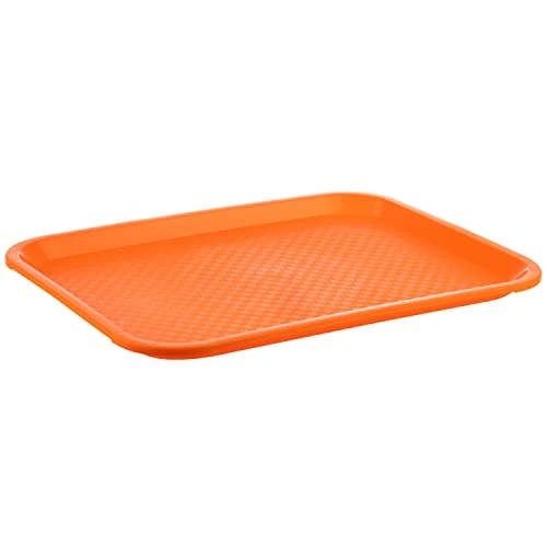 Limited offer: APS 534 Fast Food Tray, Shatterproof, Made in Germany, 35 x 27 x 2 cm, Orange from 13.57 EUR to 13.57 EUR (save 0%)