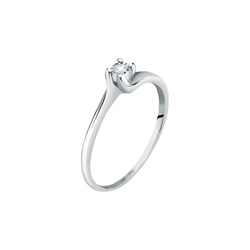 Offerta a tempo: Bluespirit Anello Donna in Oro bianco 375, Diamanti, Collezione Petite Etoile - P.77X5030004 - 20% da 199.00 € a 159.20 €