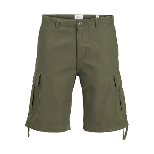 Jack & Jones Cole Barkley Short Cargo pour Homme, Vert Olive, XXL